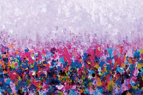 Large Modern Art - Canvas Prints: Nature's Living Room II by Julia Di Sano