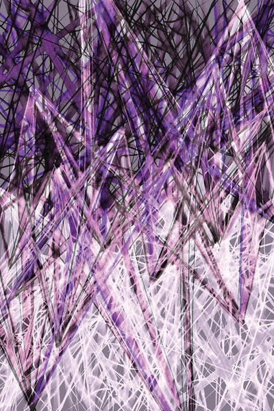 Julia Di Sano: In The Spotlight V - Geometric Linear Abstract by Julia Di Sano