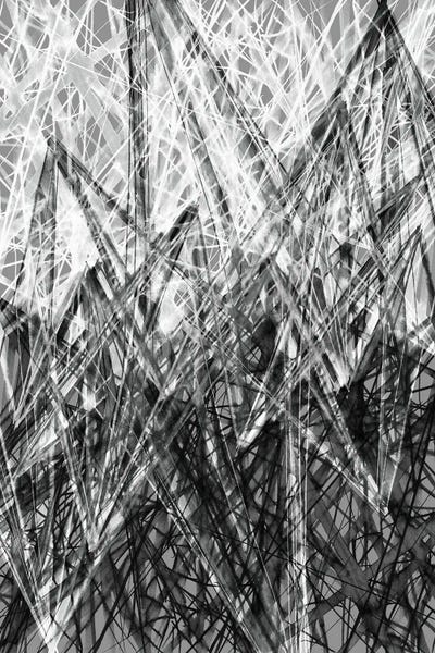 Julia Di Sano: In The Spotlight VI - Geometric Linear Abstract by Julia Di Sano