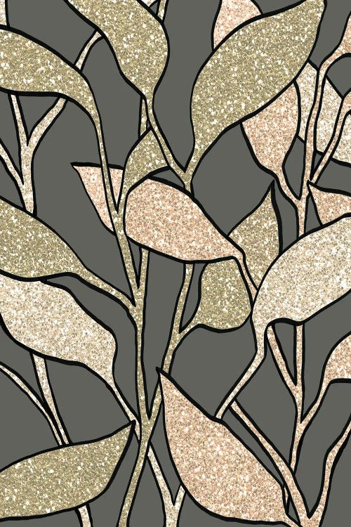 Jungle Garden I Bohemian Dusk by Julia Di Sano canvas print
