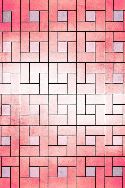 United III Pink by Julia Di Sano canvas print