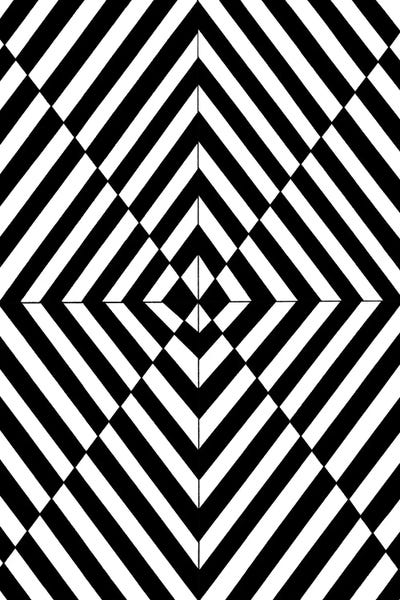Vortex Black White by Julia Di Sano art print