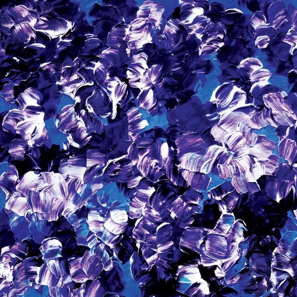 Julia Di Sano: Floral Fantasy - Blue & Purple by Julia Di Sano