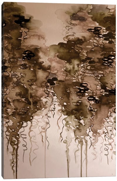 Coffee Clouds Canvas Art Print - Julia Di Sano