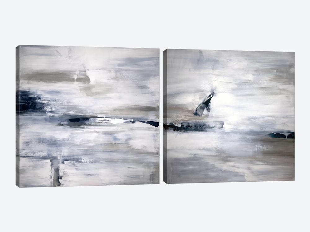 Shifting Tides Diptych by Judith Shapiro 2-piece Canvas Print