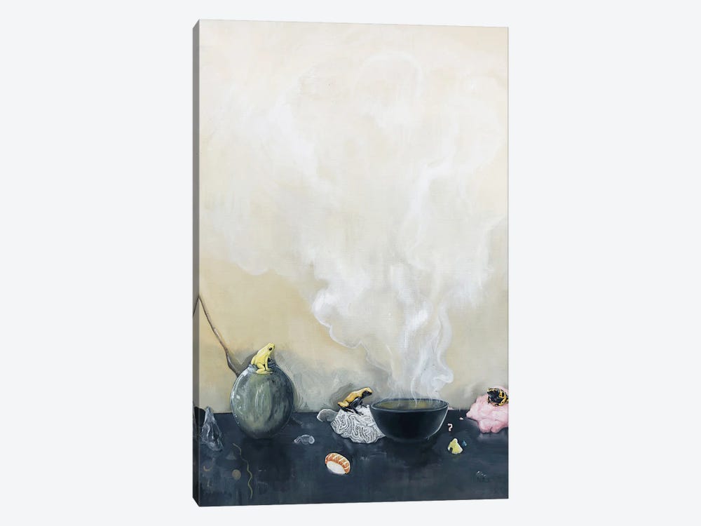 Frogs And Sushi by Joshua Daniels 1-piece Canvas Art Print