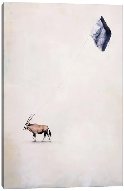 Oryx And Onyx Canvas Art Print - Antelope Art
