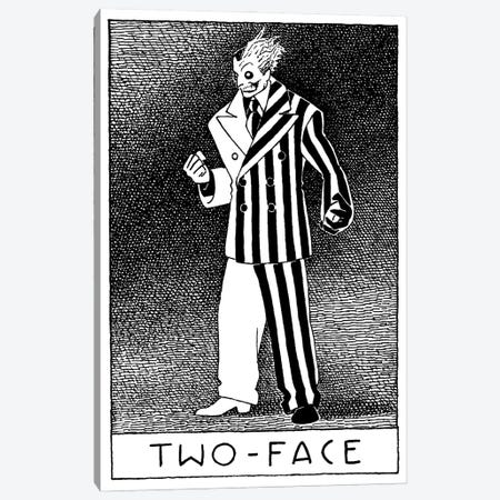 Two-Face Canvas Print #JEA23} by J.E. Larson Canvas Art Print