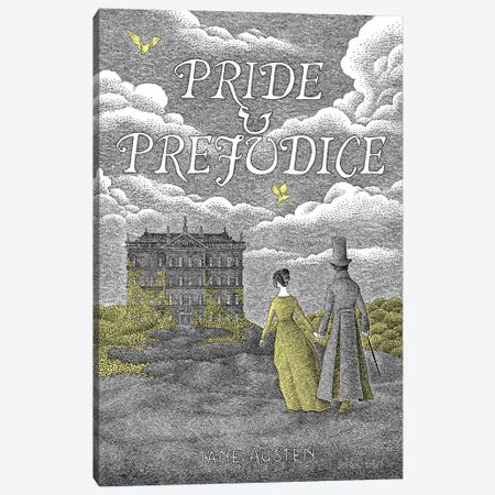 Pride And Prejudice Canvas Print #JEA28} by J.E. Larson Canvas Print