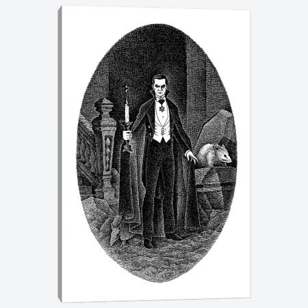 Count Dracula Canvas Print #JEA6} by J.E. Larson Canvas Artwork