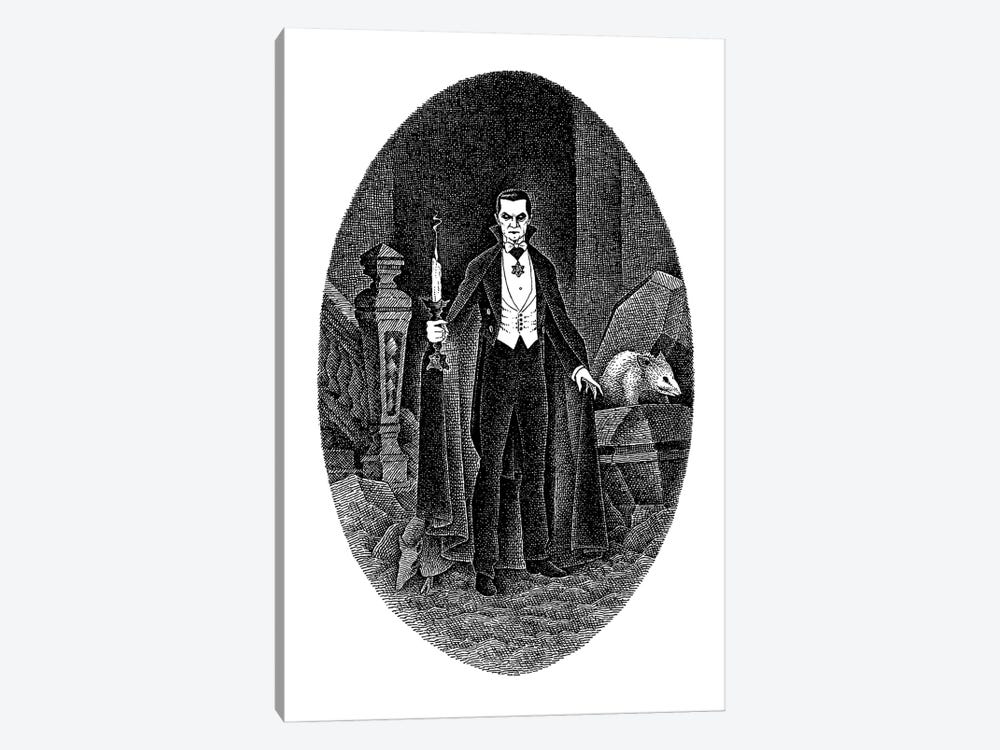 Count Dracula by J.E. Larson 1-piece Canvas Print