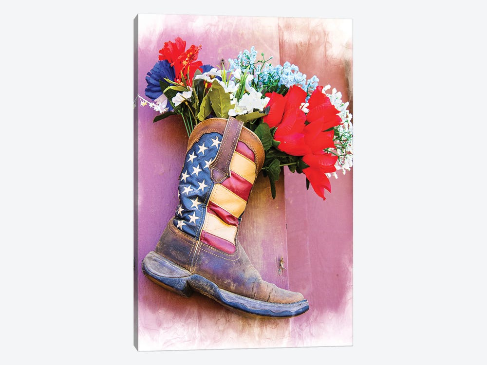 Boot by Jerry Cowart 1-piece Canvas Artwork