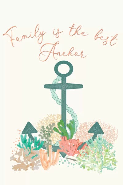 Anchors: Coastal Breeze II by Jennifer Ellory