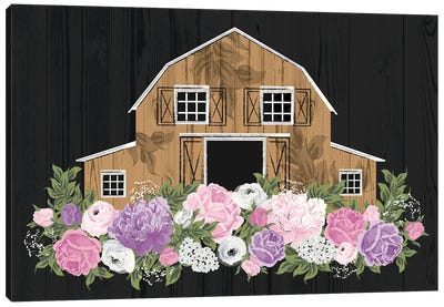 Floral Farm I Canvas Art Print