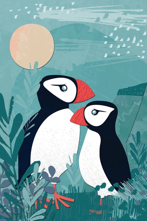 Coastal Collage I by Jennifer Ellory wall art