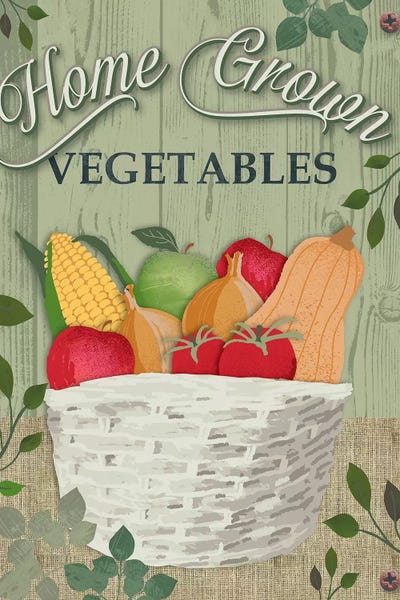 Farm To Table III by Jennifer Ellory framed wall art