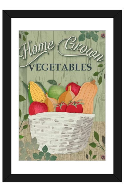 Farm To Table III Paper Art Print