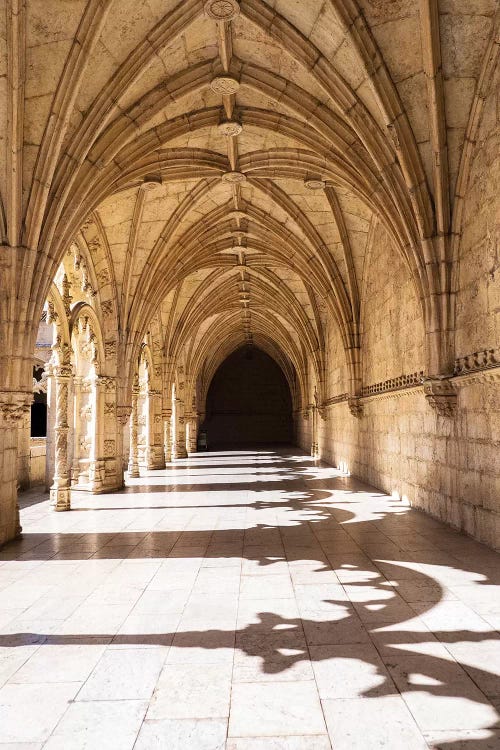 Interior View I, Jeronimos Monastery, A UNESCO World Heritage Site, Lisbon, Portugal