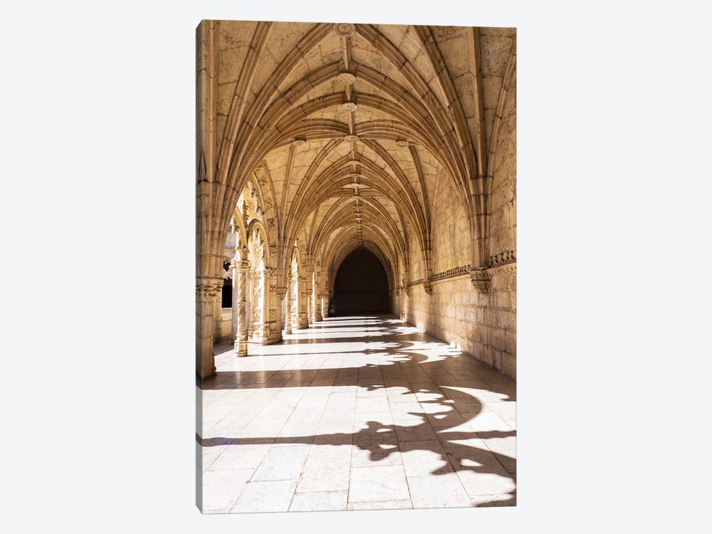 Interior View I, Jeronimos Monastery, A UNESCO World Heritage Site, Lisbon, Portugal by Julie Eggers 1-piece Art Print