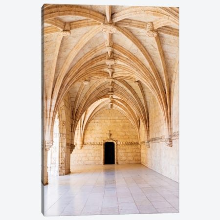 Interior View II, Jeronimos Monastery, A UNESCO World Heritage Site, Lisbon, Portugal Canvas Print #JEG15} by Julie Eggers Art Print