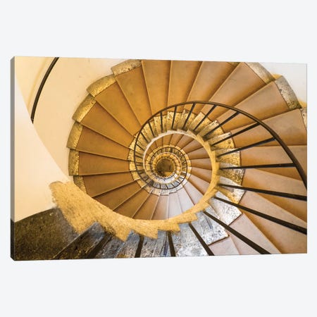 Spiral Staircase I, Villa D'Este, Tivoli, Lazio, Italy Canvas Print #JEG33} by Julie Eggers Canvas Art