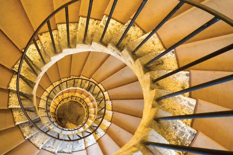 Spiral Staircase II, Villa D'Este, Tivoli, Lazio, Italy