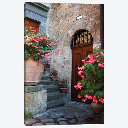 Italy, Tuscany In And Around The Medieval Hilltown Of Civita Di Bagnoregio Canvas Print #JEG59} by Julie Eggers Canvas Art