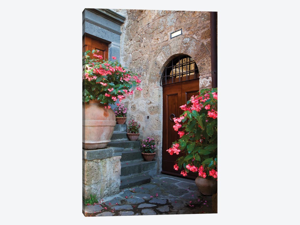 Italy, Tuscany In And Around The Medieval Hilltown Of Civita Di Bagnoregio by Julie Eggers 1-piece Canvas Wall Art
