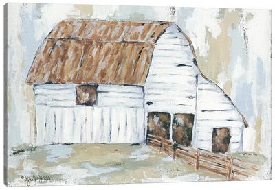Spring Joy Farm Canvas Art Print - Farmhouse Kitchen Art