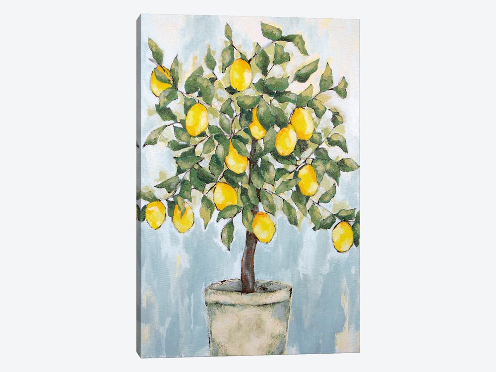 Lovely Lemons   by Jennifer Holden 1-piece Canvas Art