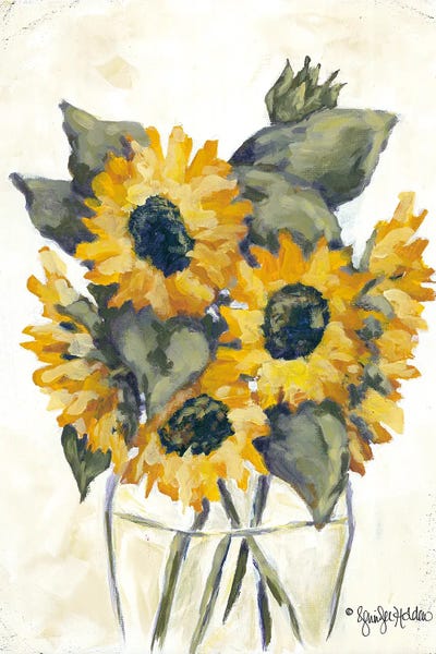 Sunflowers: Harvest of Sunflowers by Jennifer Holden