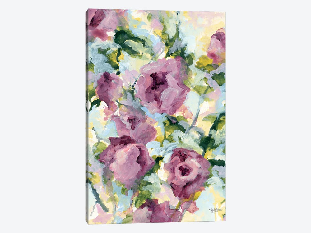 Abstract Floral by Jennifer Holden 1-piece Art Print