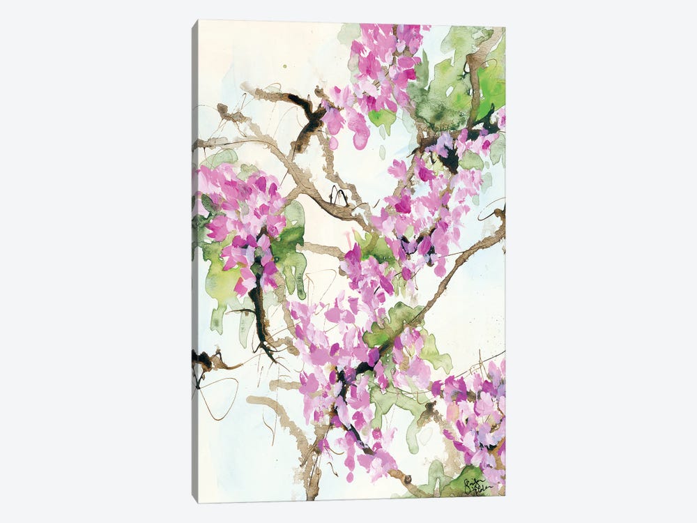 Wisteria in Bloom by Jennifer Holden 1-piece Canvas Art Print