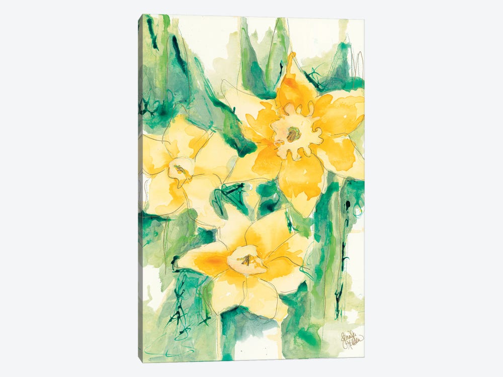 First Blooms 1-piece Canvas Print