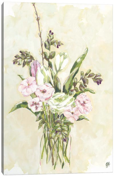 Flower Farm Bouquet I Canvas Art Print
