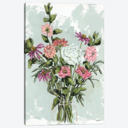 Flower Garden Bouquet Canvas Print #JEH45} by Jennifer Holden Canvas Art Print