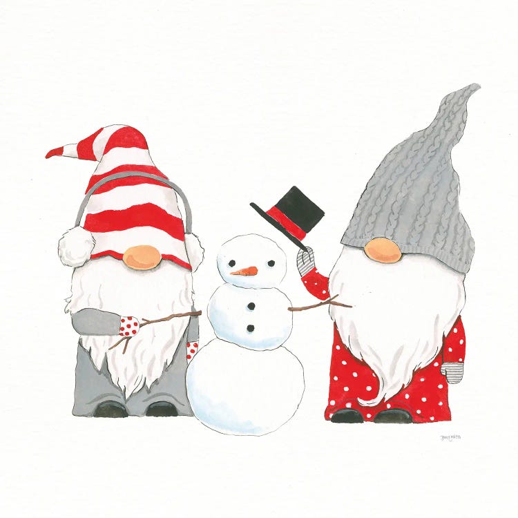 Winter Gnomes II by Jenaya Jackson wall art