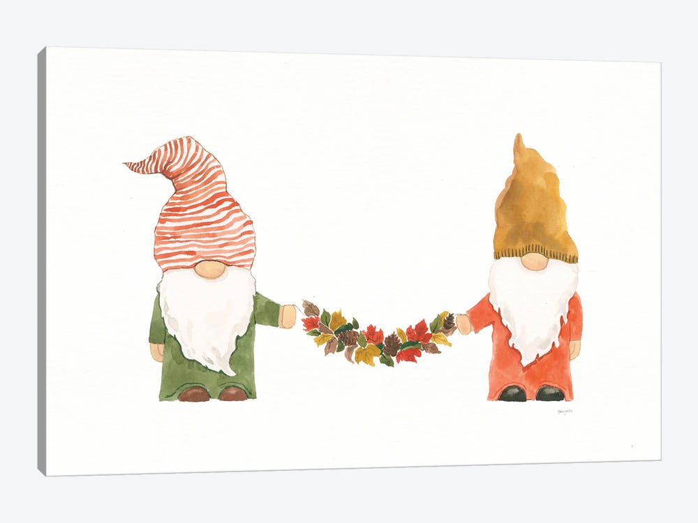 Havest Gnomes II by Jenaya Jackson 1-piece Canvas Print