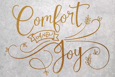 Rustic Christmas V by Jean Kelly framed wall art