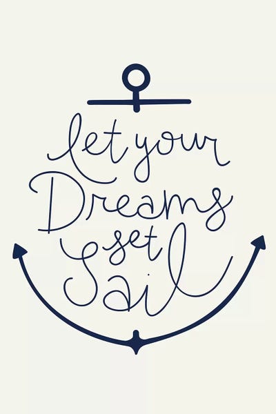 Kids Nautical Art: Nautical II by Jean Kelly