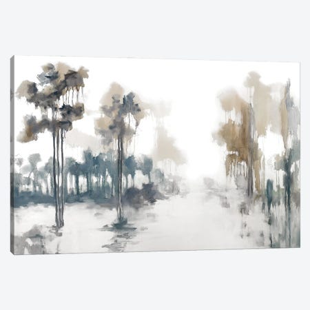 Back Roads And Flooded Fields Canvas Print #JEL6} by Jacqueline Ellens Canvas Print