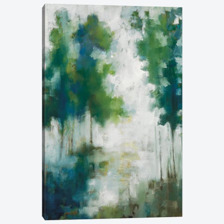 Lakehouse Trees Canvas Print #JEL8} by Jacqueline Ellens Canvas Art