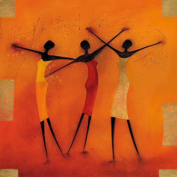 African Heritage: Feel Free I by Jan Eelse Noordhuis