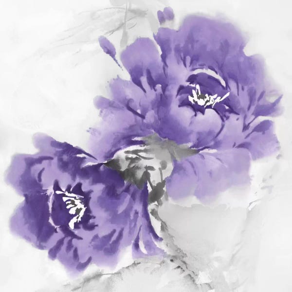 Nature Close-Ups: Flower Bloom In Amethyst II by Jesse Stevens