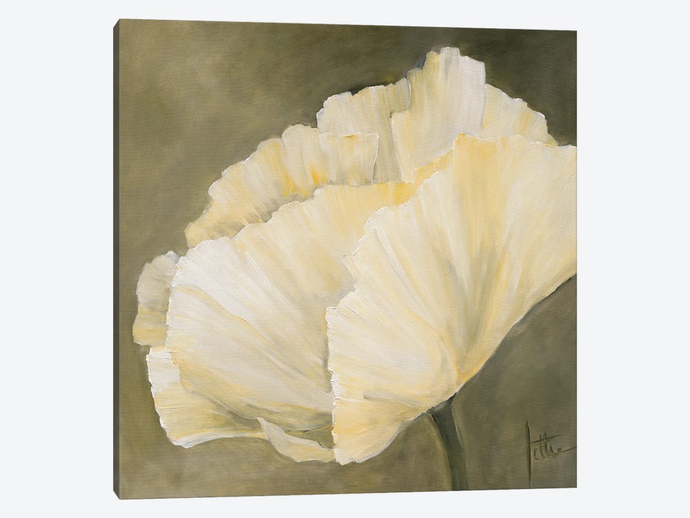 Poppy In White III 1-piece Art Print