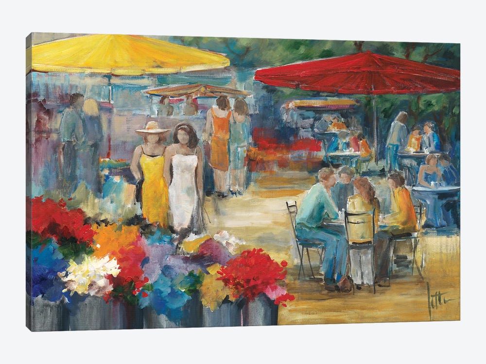 Summer Market I 1-piece Canvas Art Print