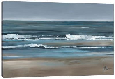 Waves I Canvas Art Print - Jettie Roseboom