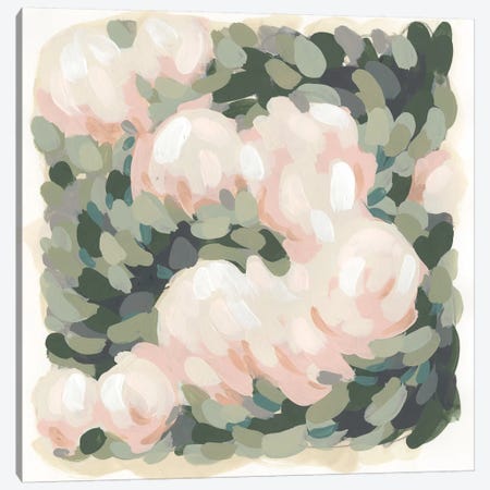 Blush & Celadon I Canvas Print #JEV1013} by June Erica Vess Canvas Artwork