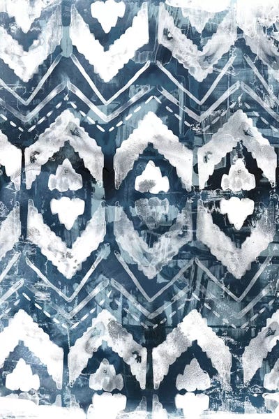 Mediterranean Décor: Indigo Extraction III by June Erica Vess