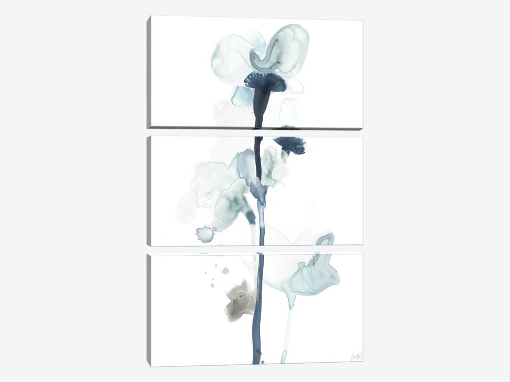 Midnight Blossoms I by June Erica Vess 3-piece Art Print